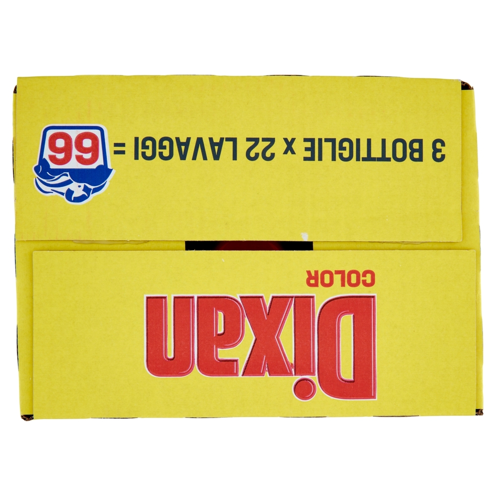 DIXAN Liquido COLOR 3x22=66 Lavaggi 3 x 990 ml